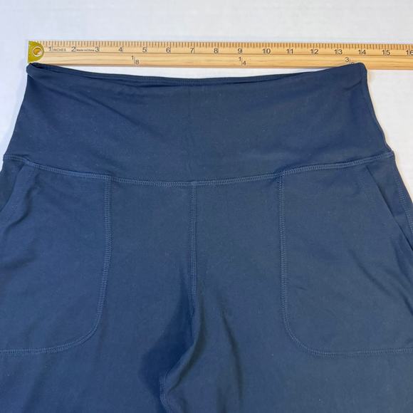 Rae Mode Lot of 2 Women's Black and Blue Athletic Pants Size Large EUC - Picture 5 of 16